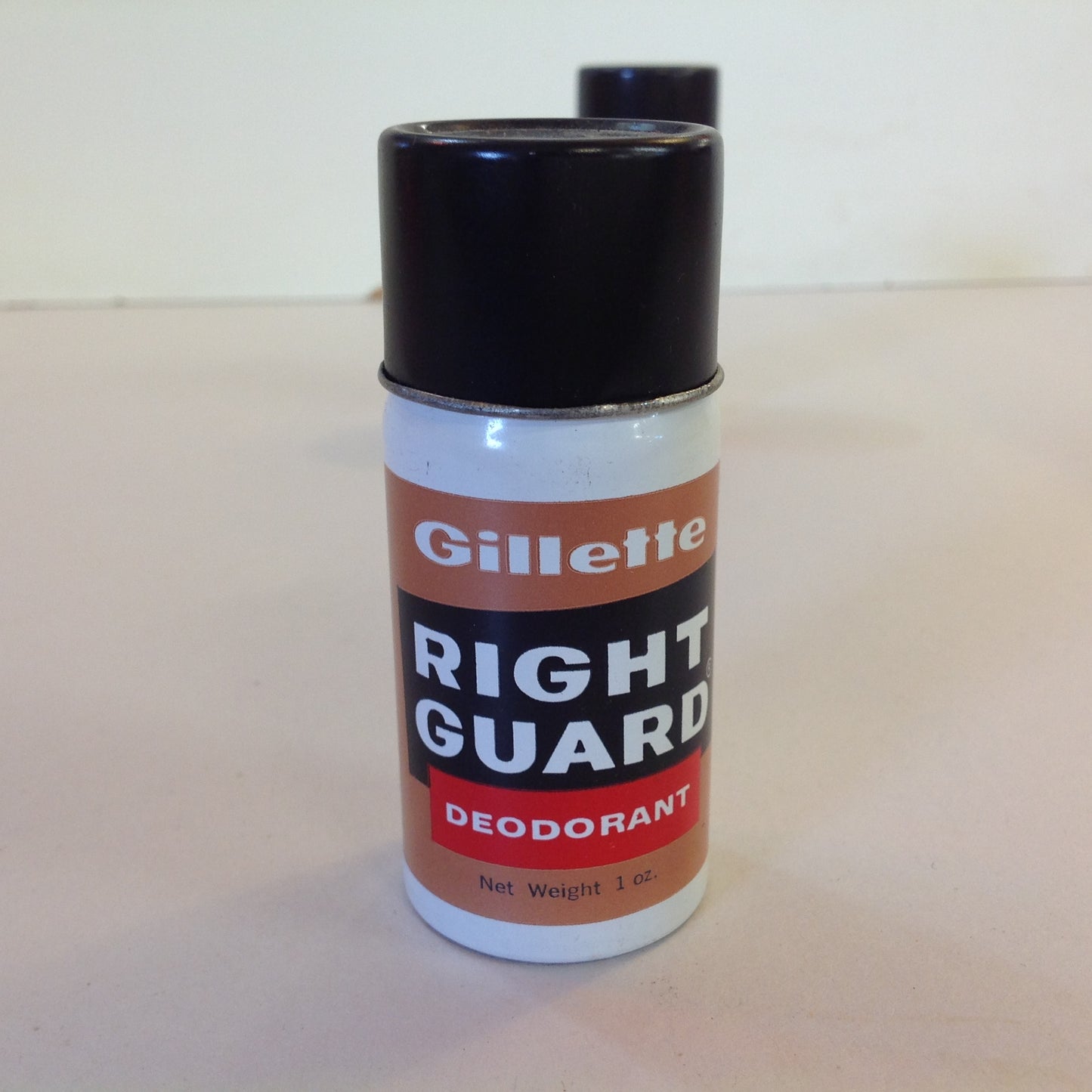 Vintage NOS Gillette Right Guard Deodorant 1 oz Travel Size Unopened