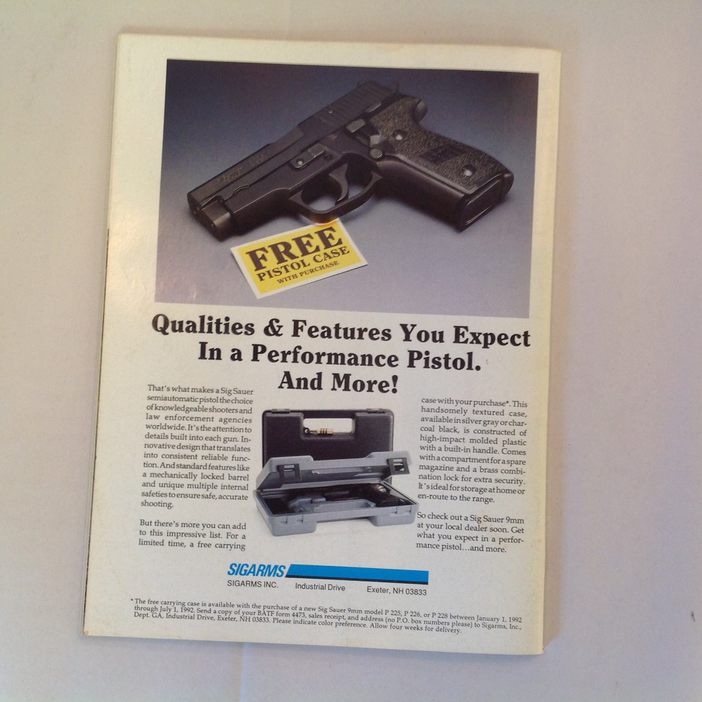 Vintage Feb 1992 Guns & Ammo New For 92 Special Reloading Section