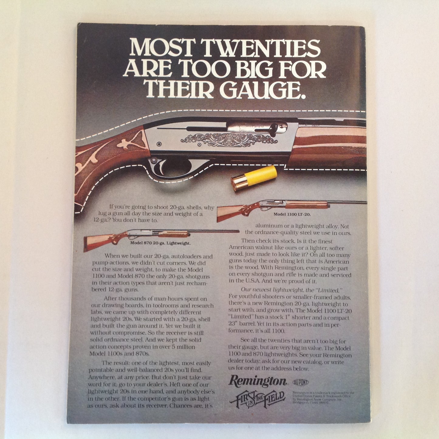 Vintage Sep 1980 Guns & Ammo Valmet System 3 Guns in 1 98 Mauser Old Time Calibers