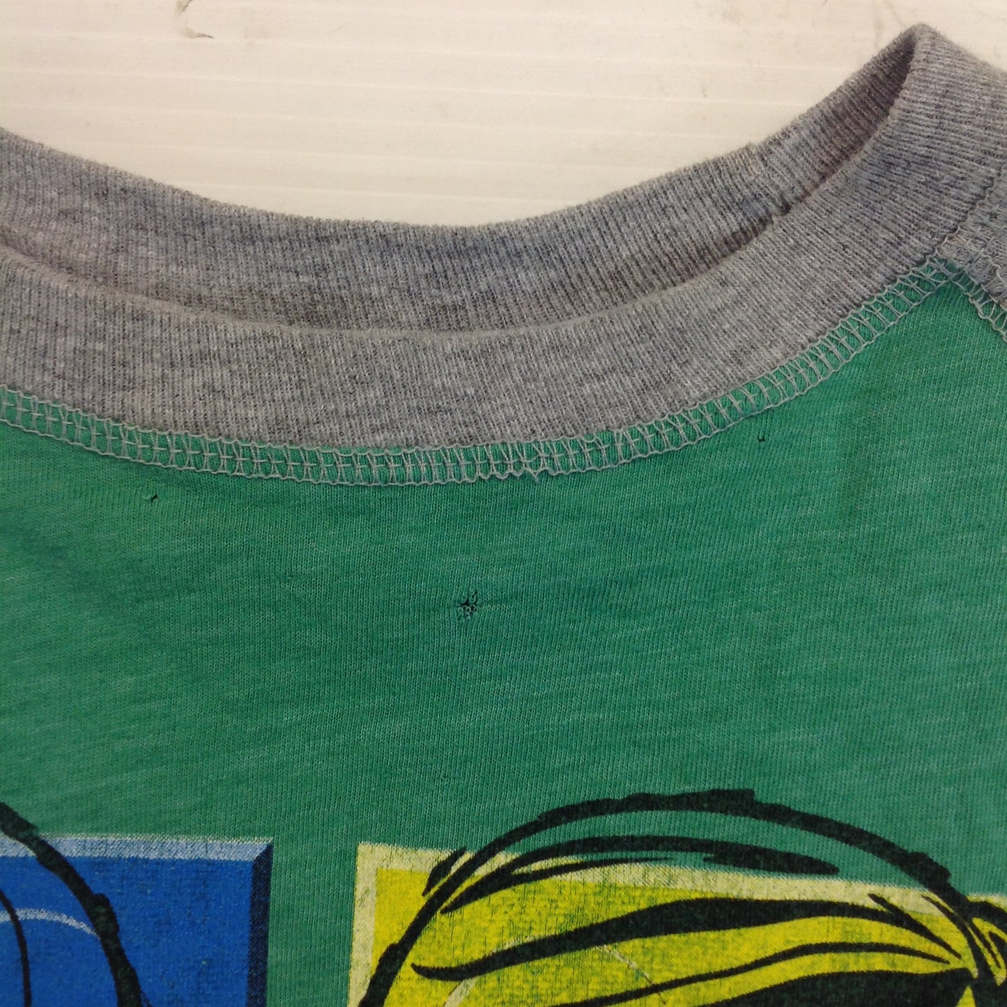 2014 Child Large The LEGO Movie Long Sleeve T-Shirt Benny Emmett Lord Business Bad Cop 4 Panel Gray Green