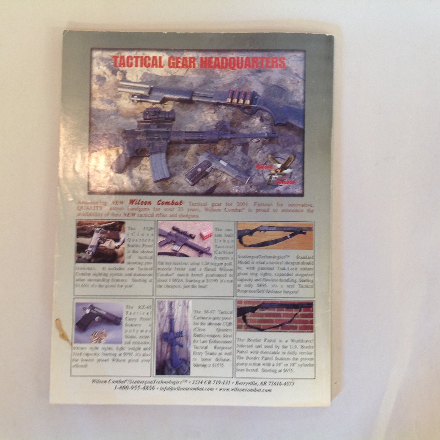 Vintage 201 Custom Combat Handguns Magazine
