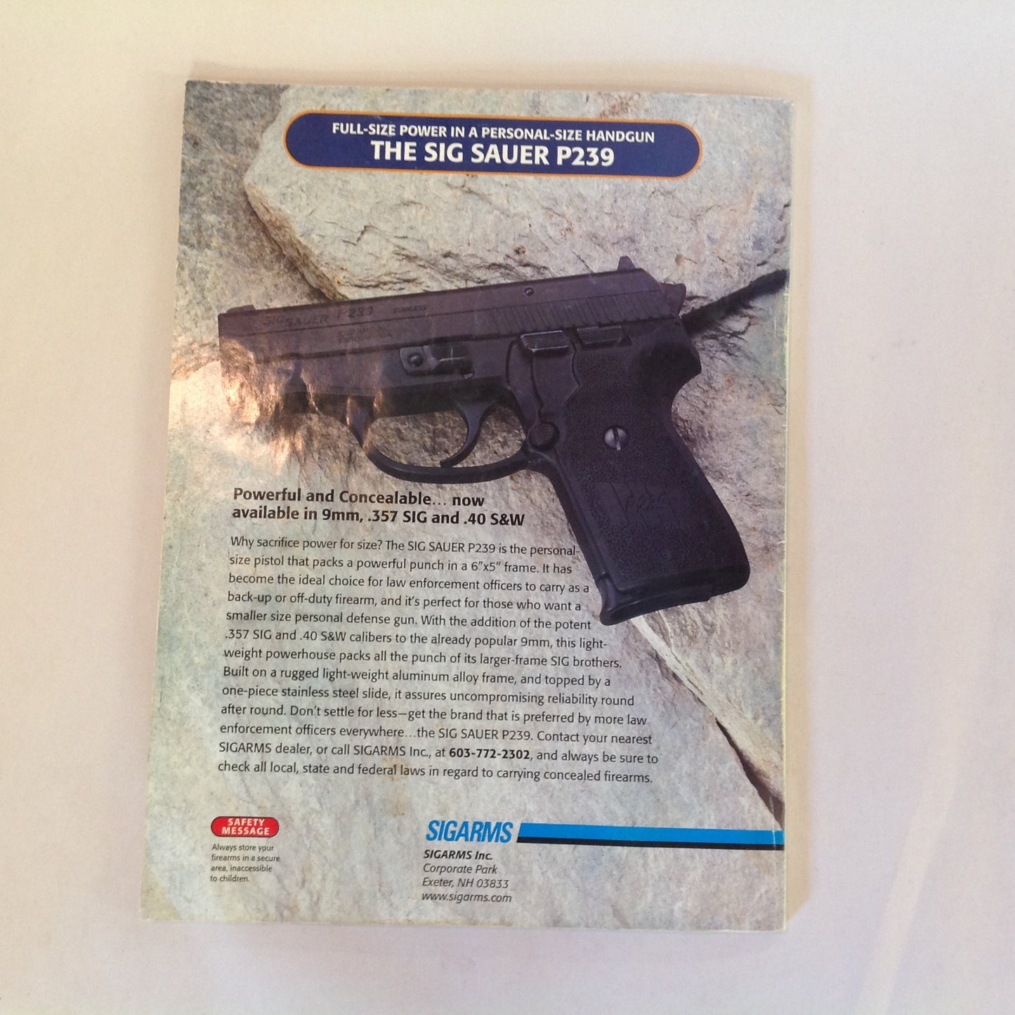 Vintage 1993 Complete Book of Handguns