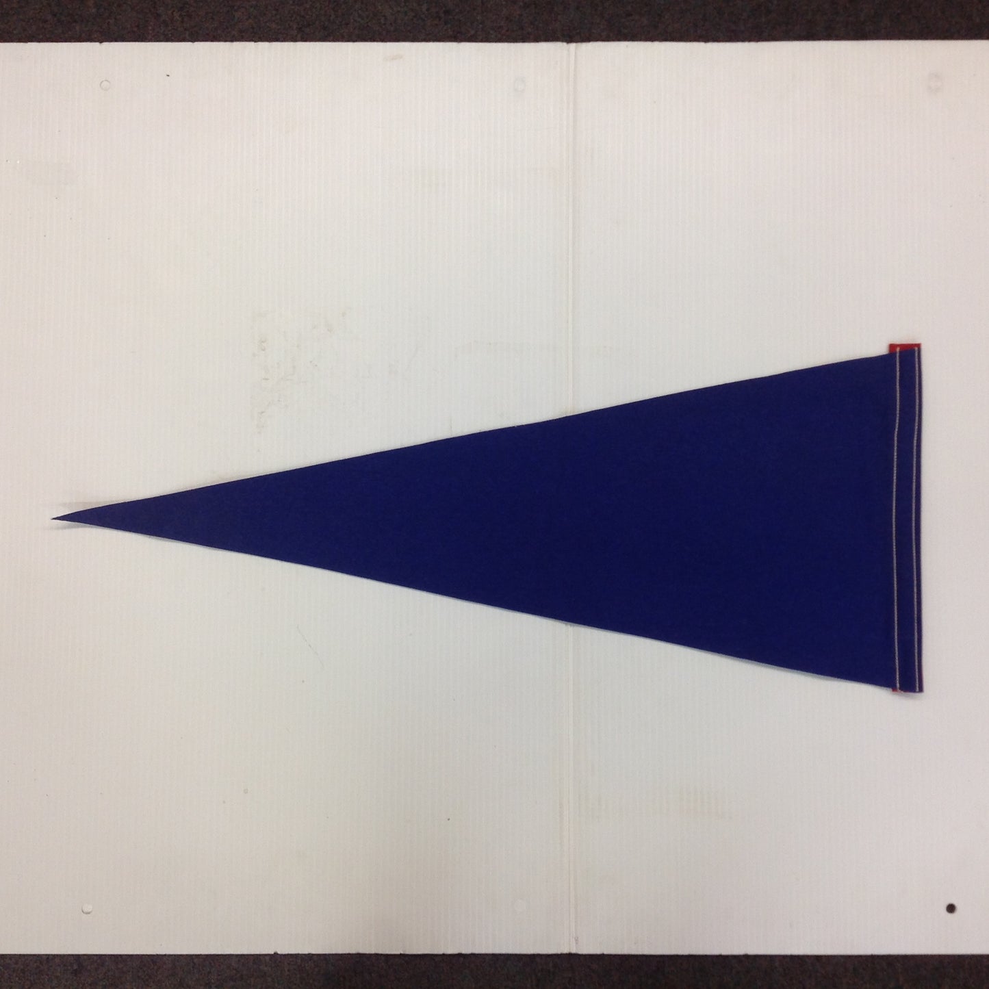 Vintage 1960's Souvenir Blue with Blue Graphics Head Shots The Beatles Felt Pennant