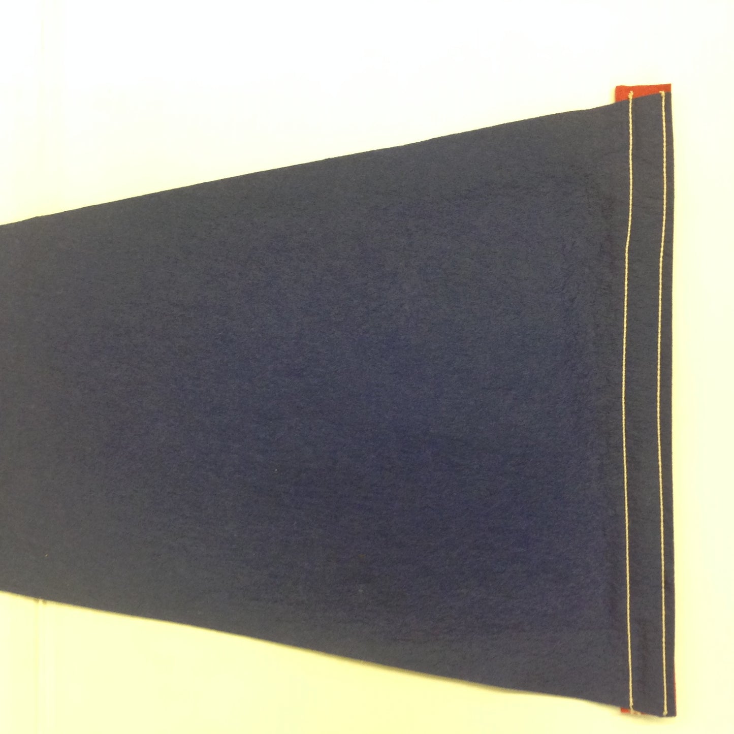 Vintage 1960's Souvenir Blue with Blue Graphics Head Shots The Beatles Felt Pennant
