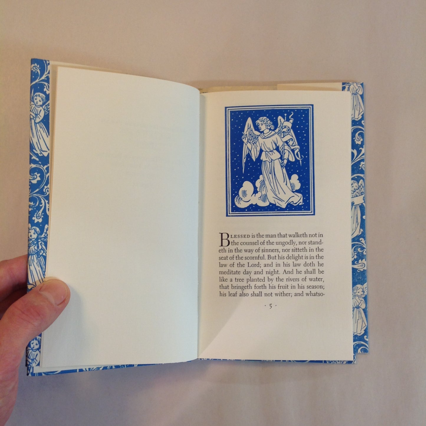 Vintage 1952 Hardcover Gift Book Golden Treasury of Psalms and Prayers Peter Pauper Press