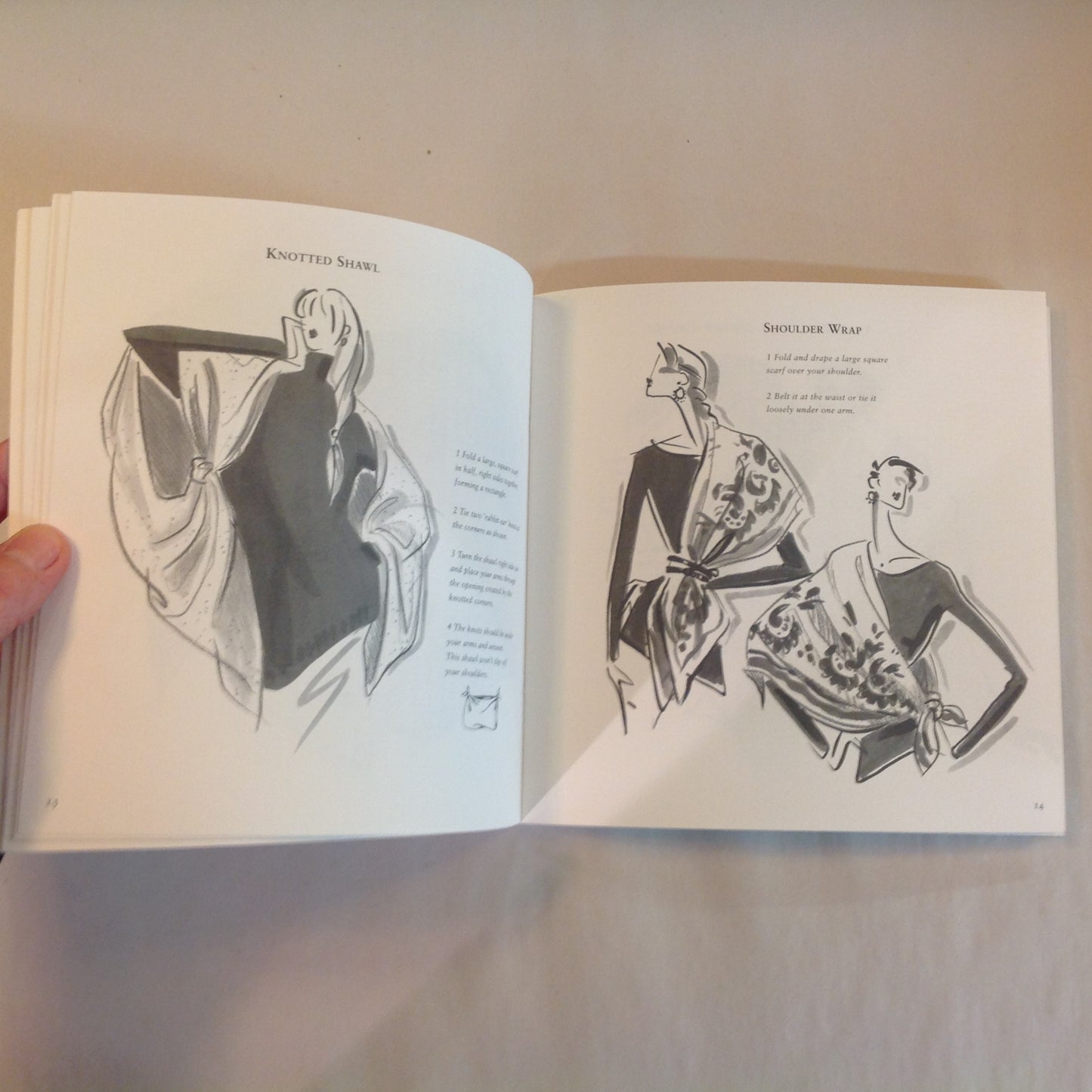 Vintage 2003 Paperback The Nordstrom Scarf Book