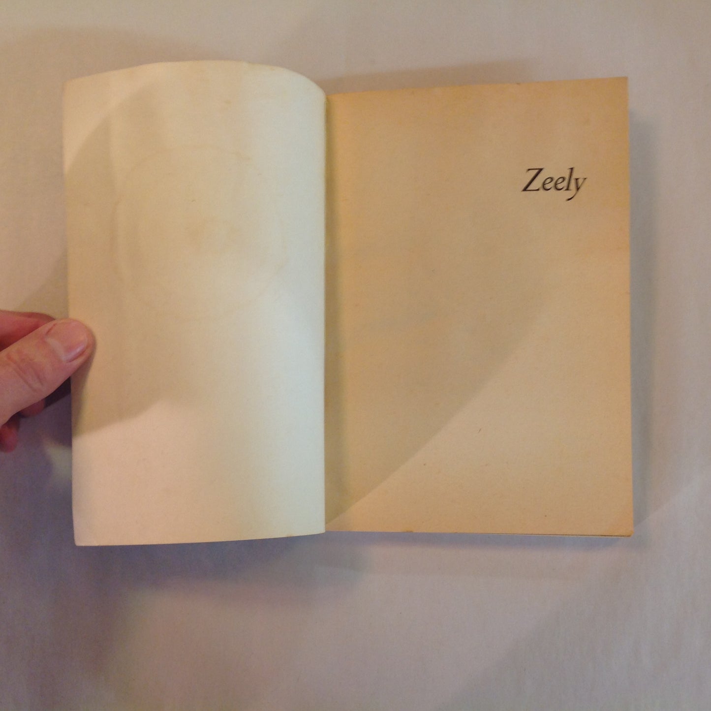 Vintage 1975 Paperback Zeely Virginia Hamilton Scholastic