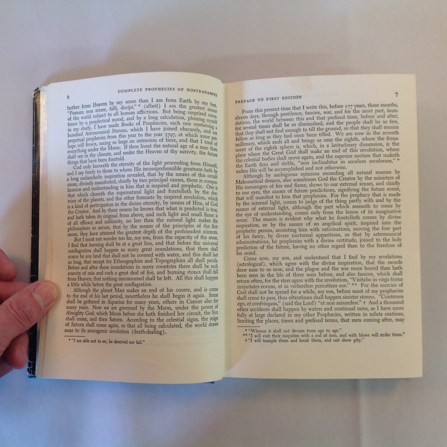 Vintage 1978 Hardcover The Complete Prophecies of Nostradamus Henry C. Roberts, Ed.