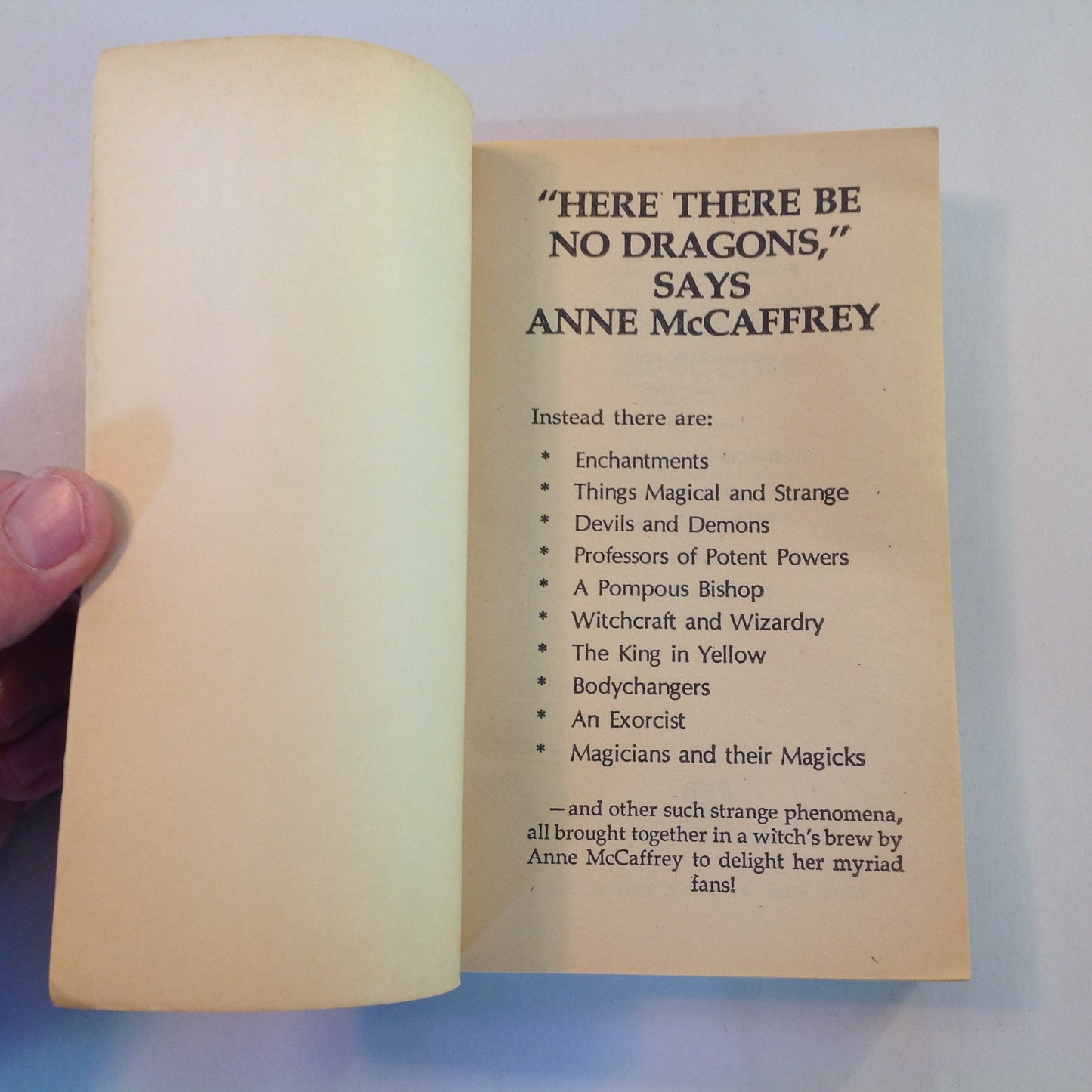 Vintage 1980 Mass Market Paperback Alchemy & Academie Anne McCaffrey, Editor First Edition
