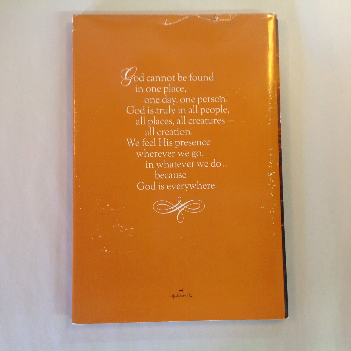 Vintage 1976 Hardcover God Is Everywhere: Inspiring Writings That Reveal His Nearness and Love Harold Whaley Hallmark Crown