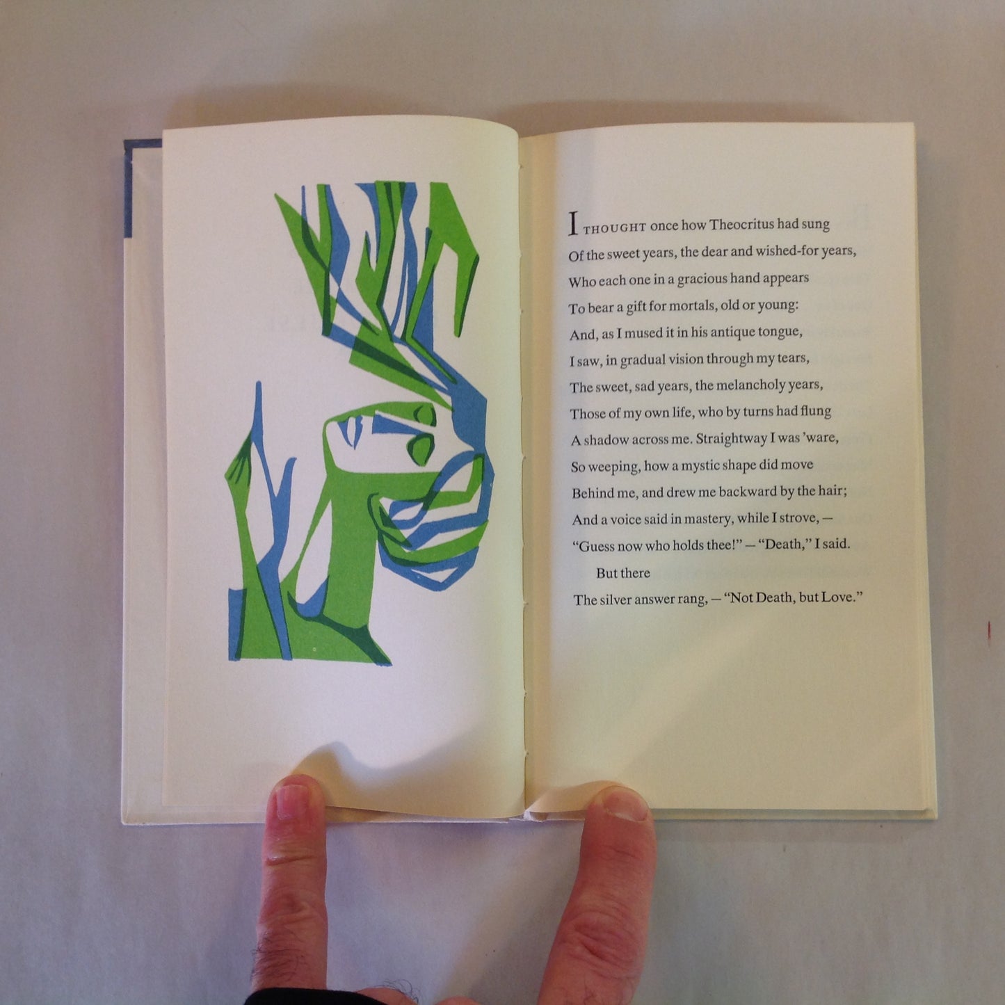 Vintage 1960's Hardcover Gift Book Sonnets From the Portuguese Peter Pauper Press