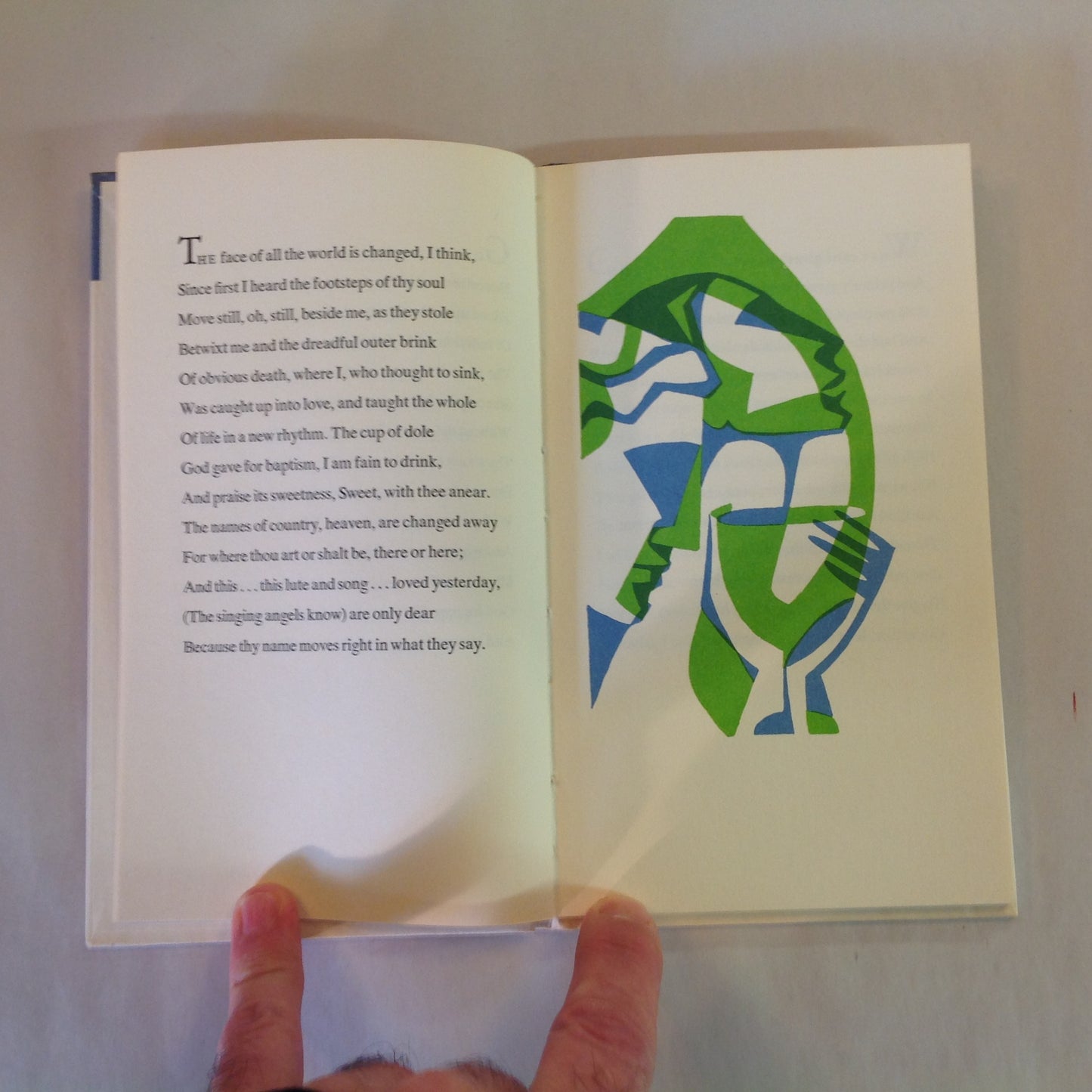 Vintage 1960's Hardcover Gift Book Sonnets From the Portuguese Peter Pauper Press