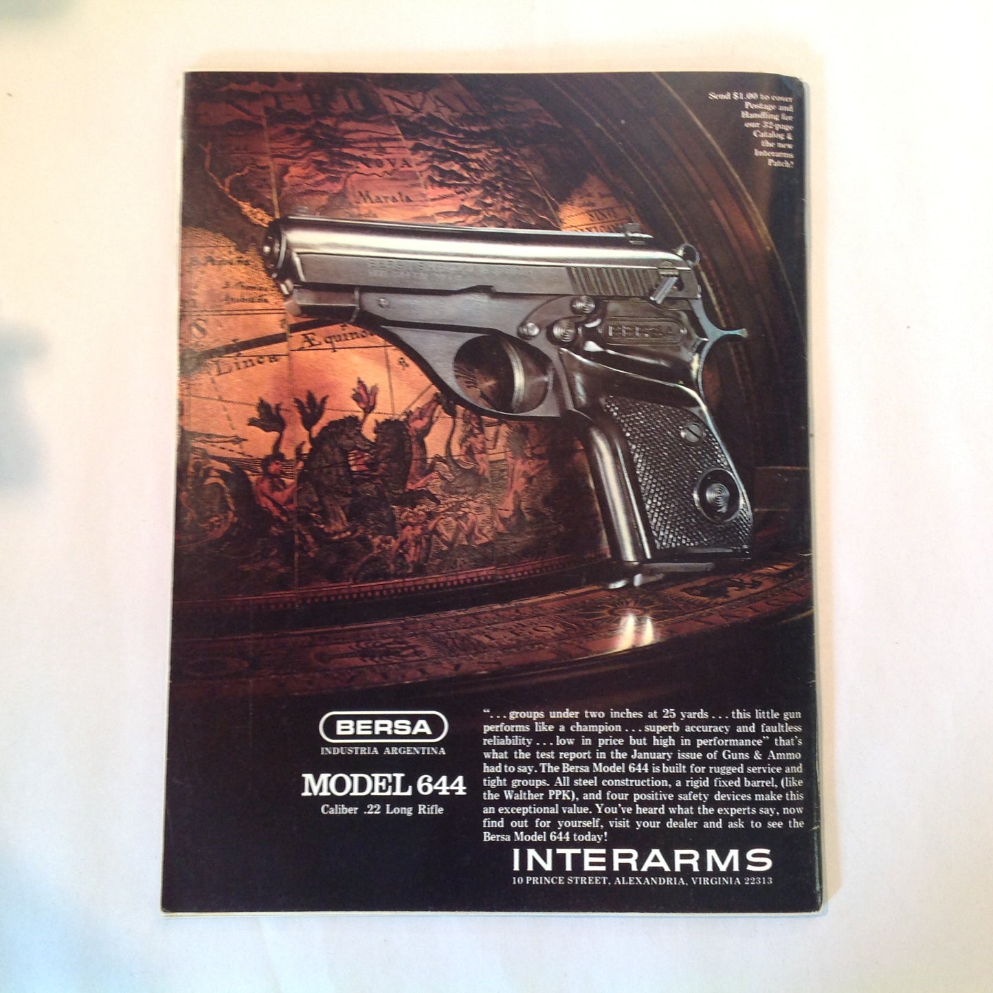 Vintage Oct 1981 Gun World Magazine Collector Guns GI Carbine Savage/Fox 12-GA Autoloader