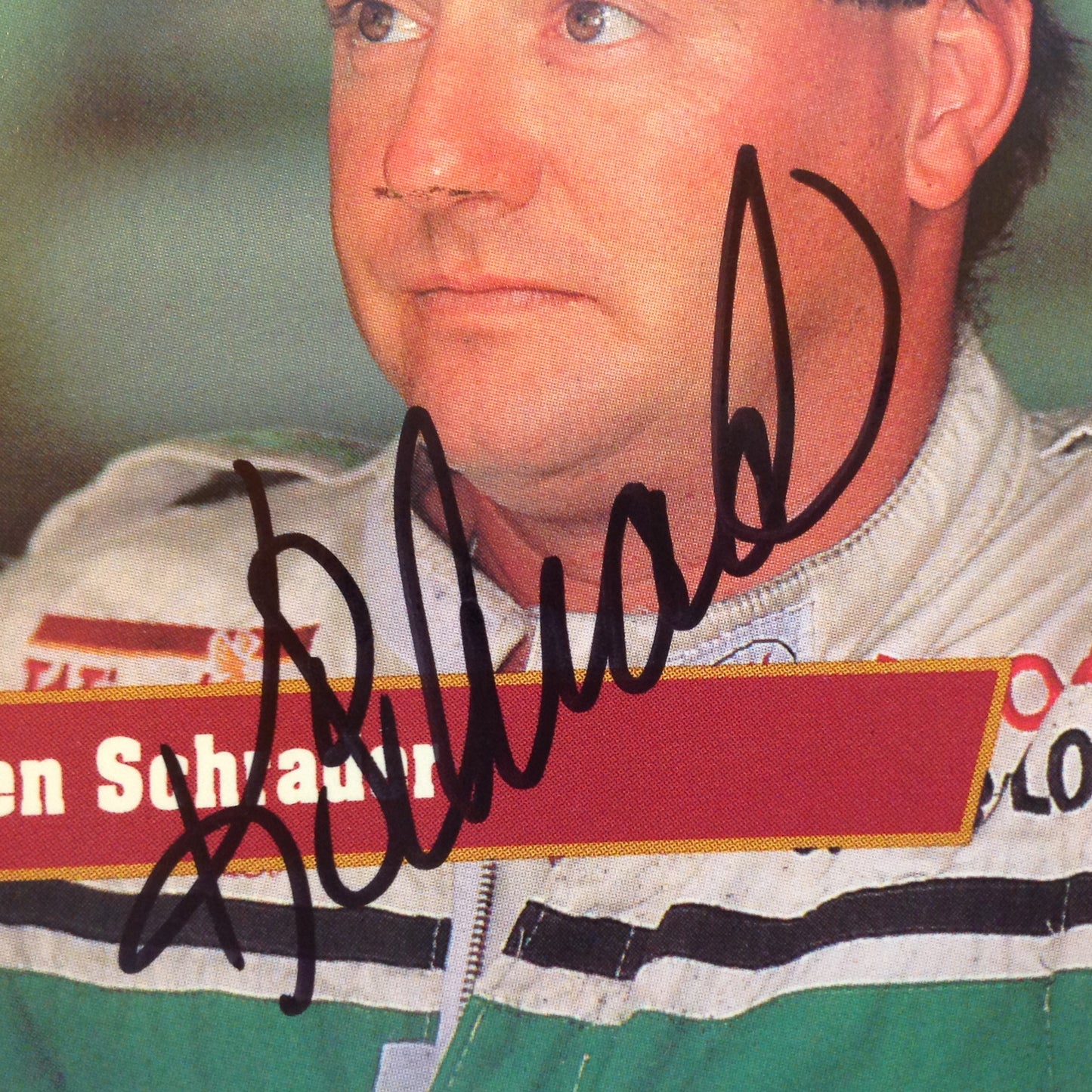 Vtg 1991 Pro Set Racing Signed Card Ken Schrader Chevy Cap NASCAR Autographed