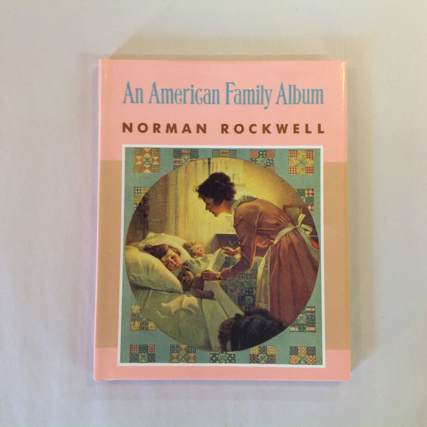 Vintage 1993 Hardcover Gift Book Norman Rockwell: An American Family Album