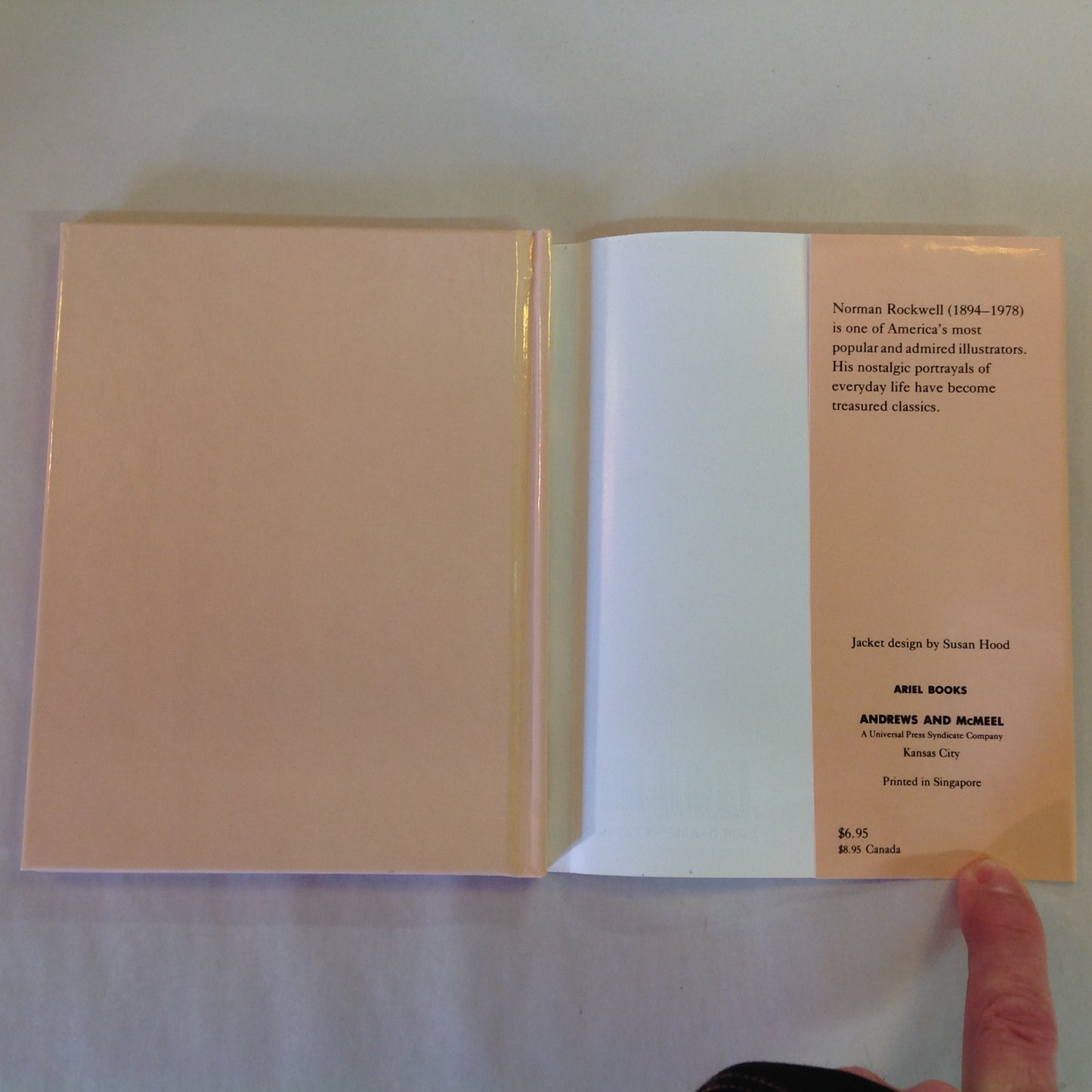 Vintage 1993 Hardcover Gift Book Norman Rockwell: An American Family Album