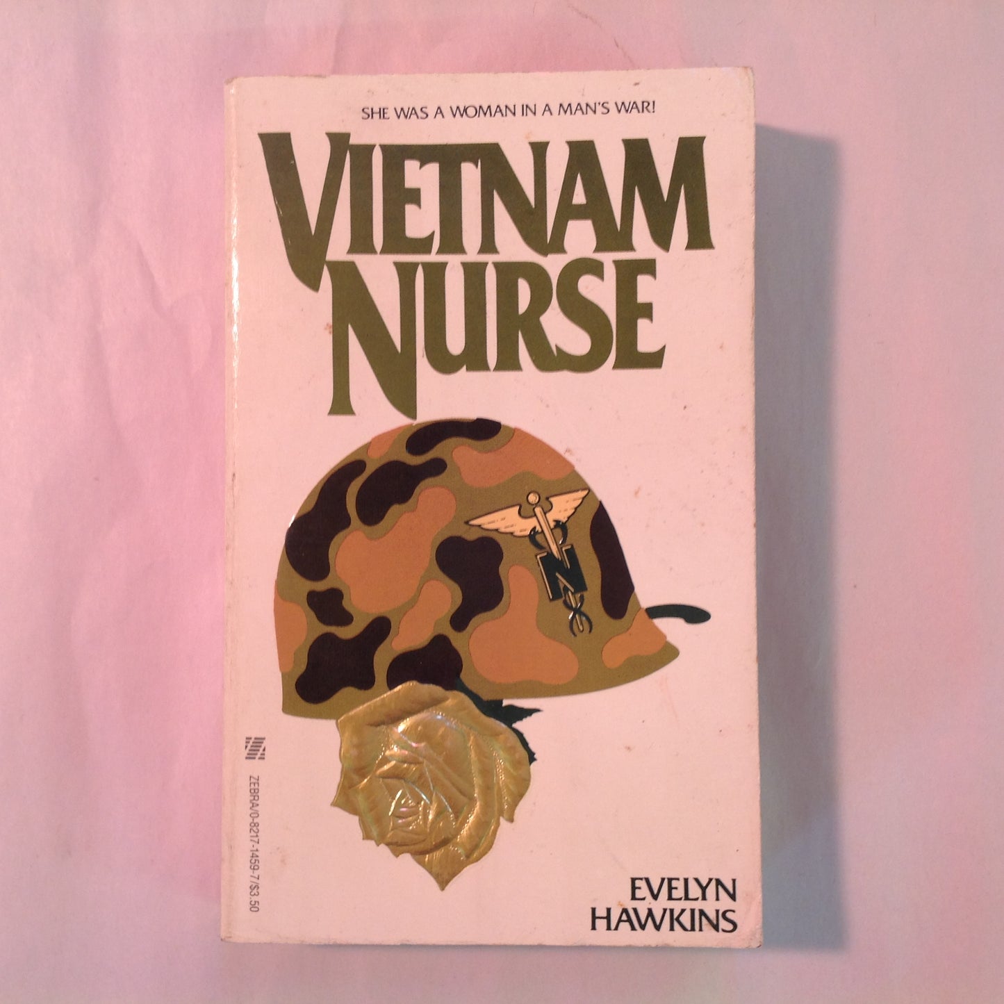 Vintage 1984 Mass Market Paperback Vietnam Nurse Evelyn Hawkins