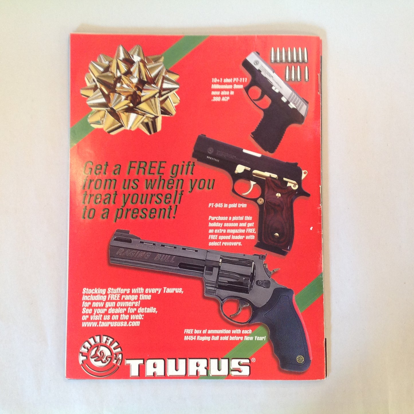 Vintage Jan 1999 Guns & Ammo Magazine Sneak Preview New For '99 Guns Ammo Optics