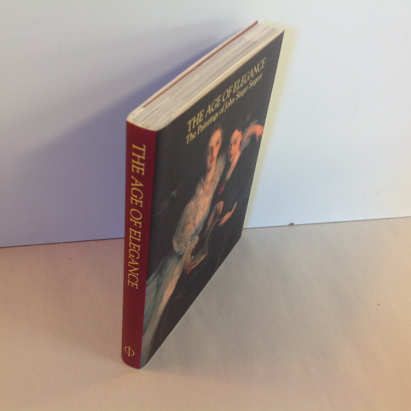 Vintage 1996 Trade Paperback Gift Book The Age of Elegance: The Paintings of John Singer Sargent Phaidon