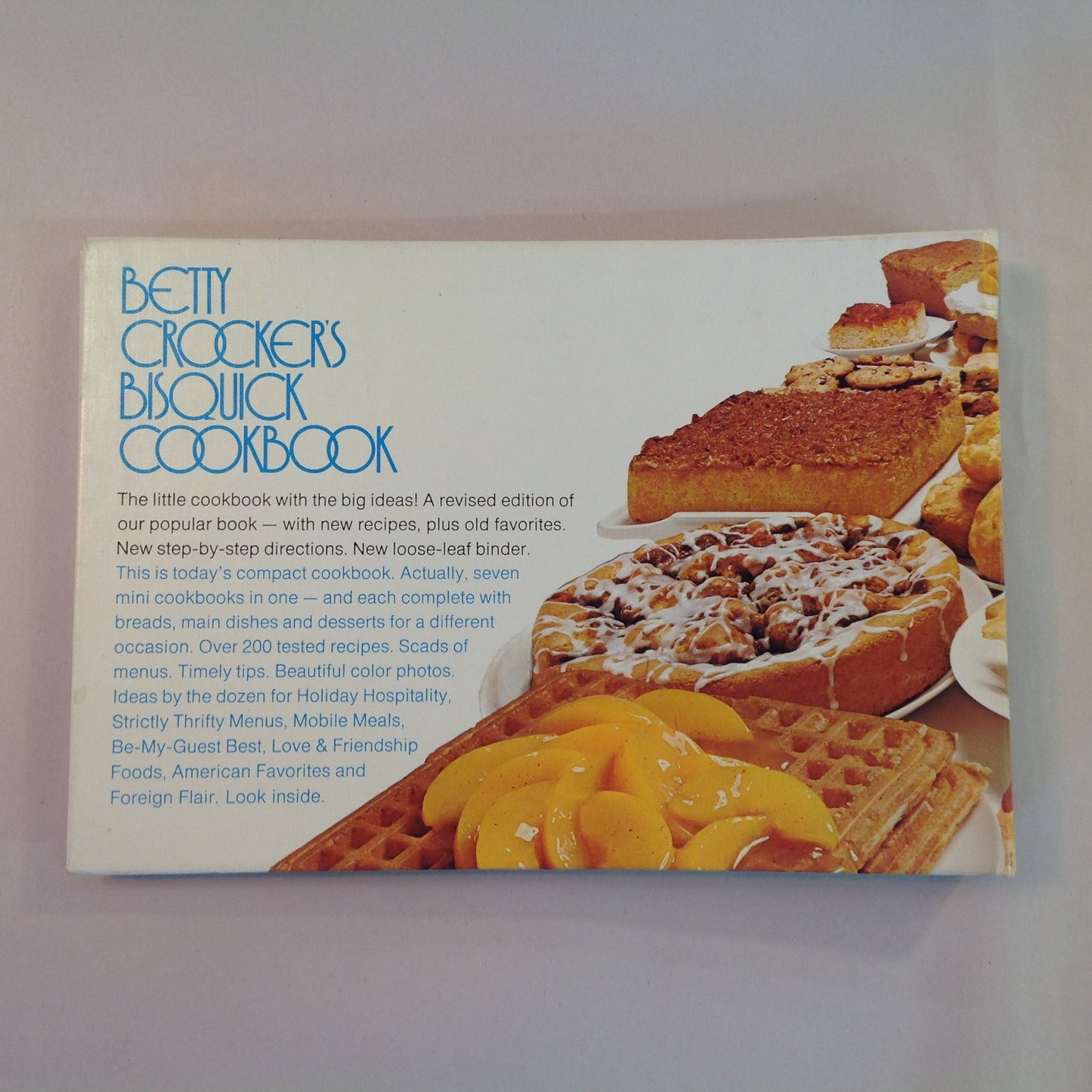 Vintage 1981 Hardcover Betty Crocker's Bisquick Cookbook
