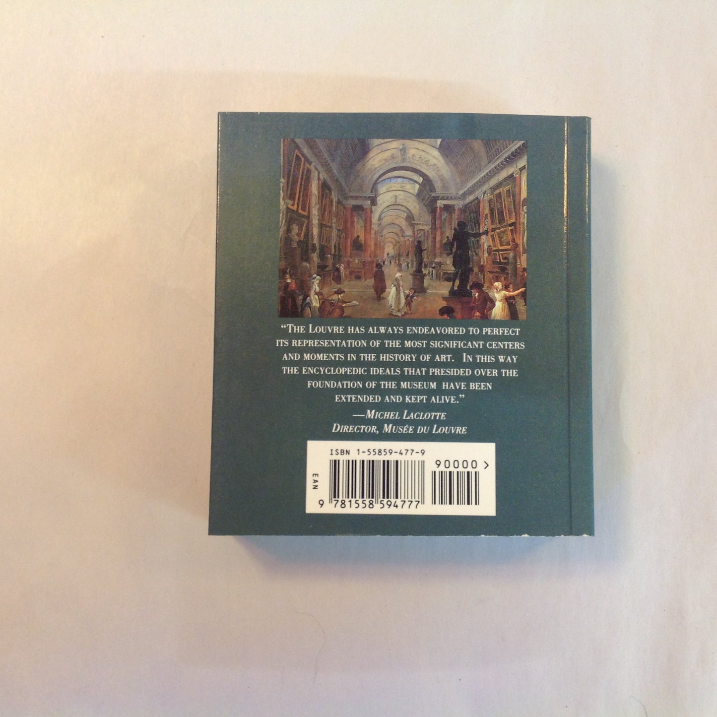 Vintage 1993 Paperback Gift Book Treasures of the Louvre Michel Laclotte Abbeville First Edition