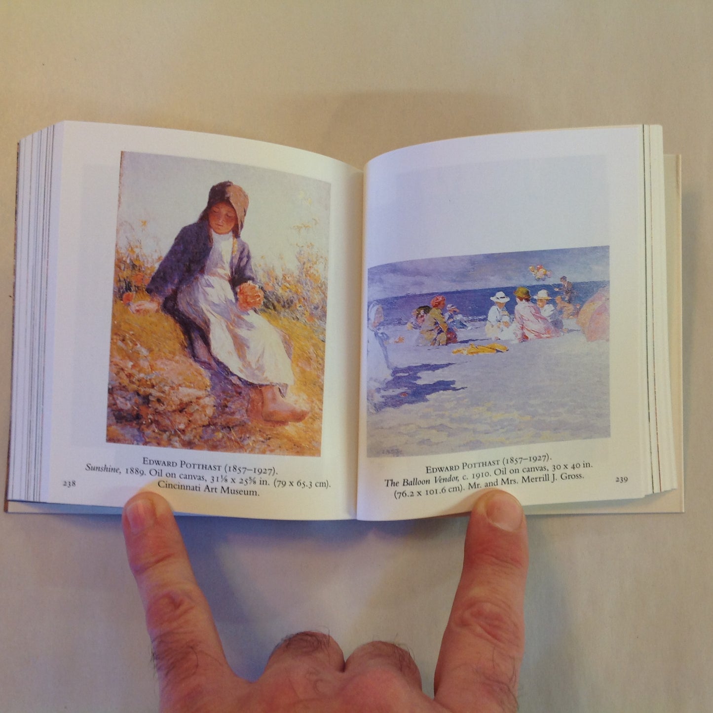 Vintage 1994 Paperback Gift Book American Impressionism William H. Gerdts Abbeville First Edition