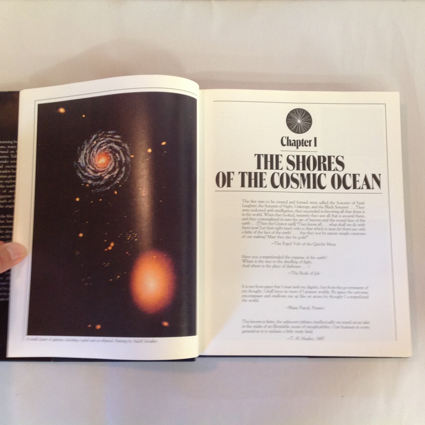 Vintage 1980 Hardcover Cosmos Carl Sagan