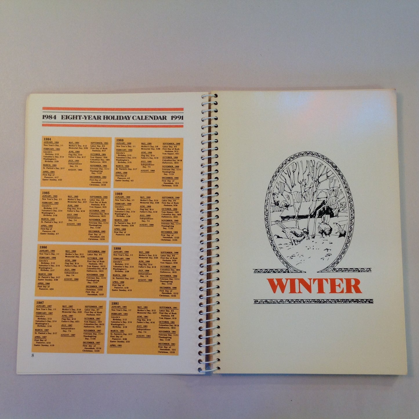 Vintage 1983 Paperback My Holiday Entertainment and Keepsake Guide
