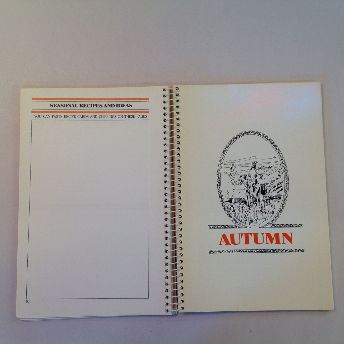 Vintage 1983 Paperback My Holiday Entertainment and Keepsake Guide