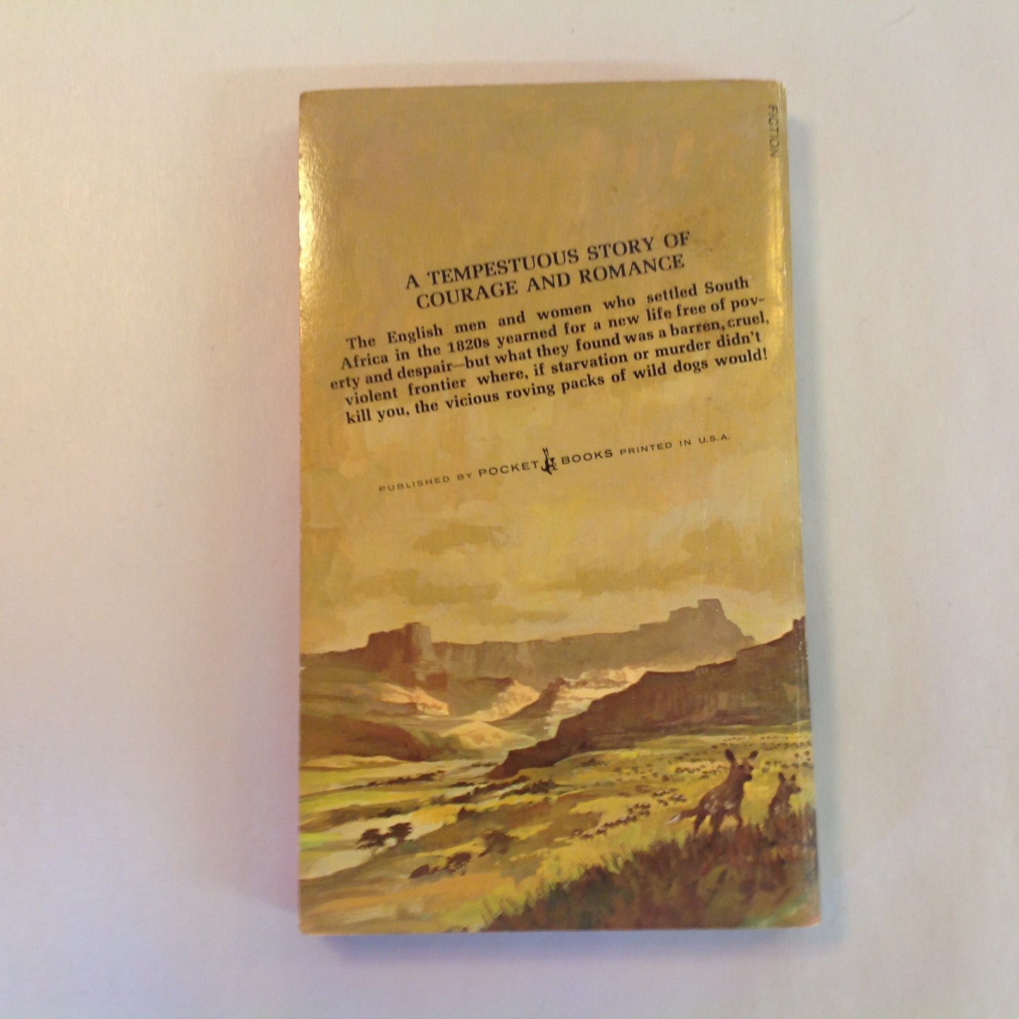 Vintage 1973 Mass Market Paperback Wild Dog Running Alan Scholefield Pocket First