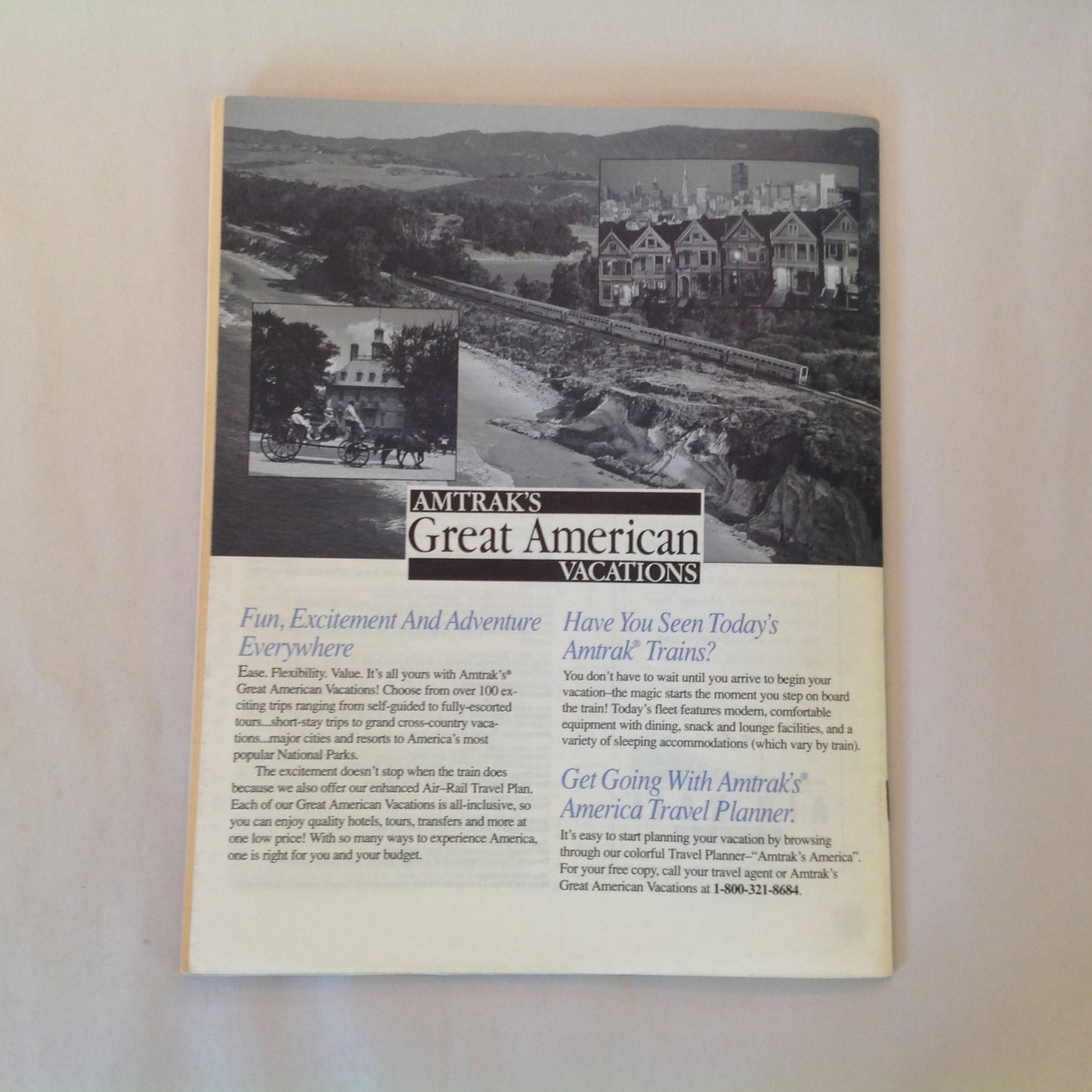 Vintage Fall/Winter 1995 Amtrak National Timetable Train Railroad Schedule Route