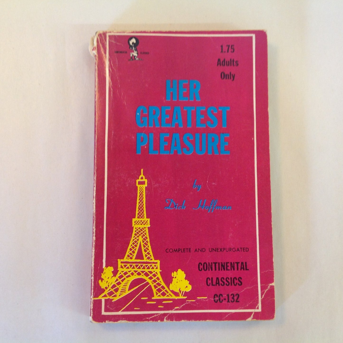 Vintage 1968 Mass Market Paperback Her Greatest Pleasure Dick Hoffman Adults Only