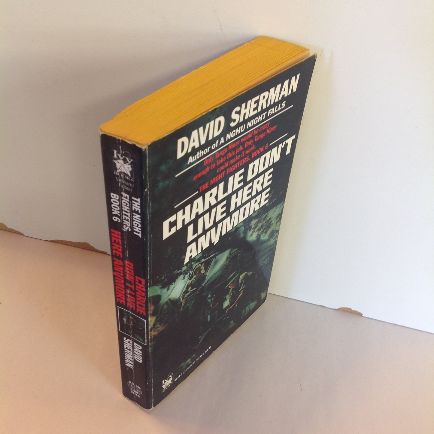 Vintage 1989 Mass Market Paperback Charlie Don't Live Here Anymore David Sherman