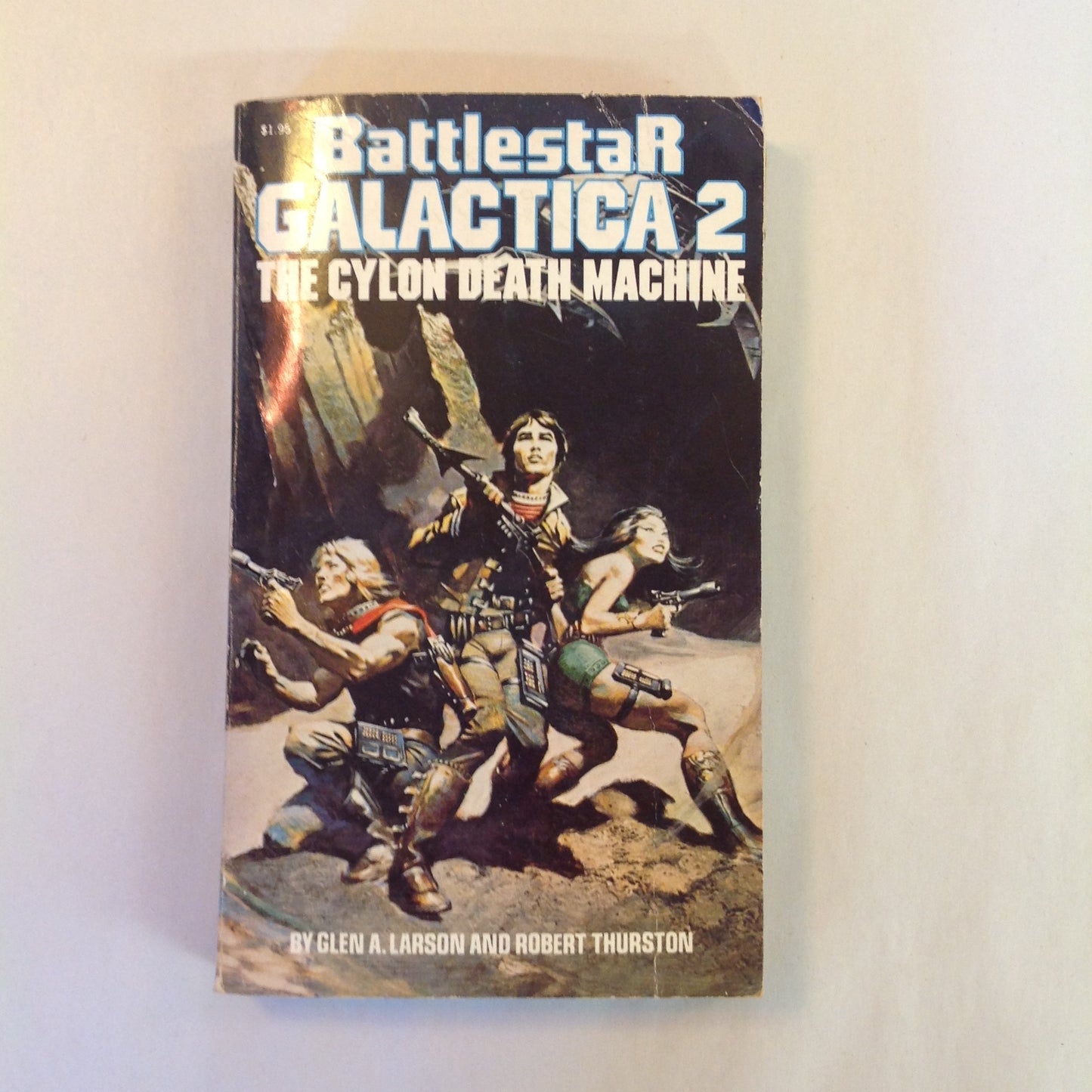 Vintage 1979 Mass Market Paperback Battlestar Galactica 2: The Cylon Death Machine Glen Larson Robert Thurston