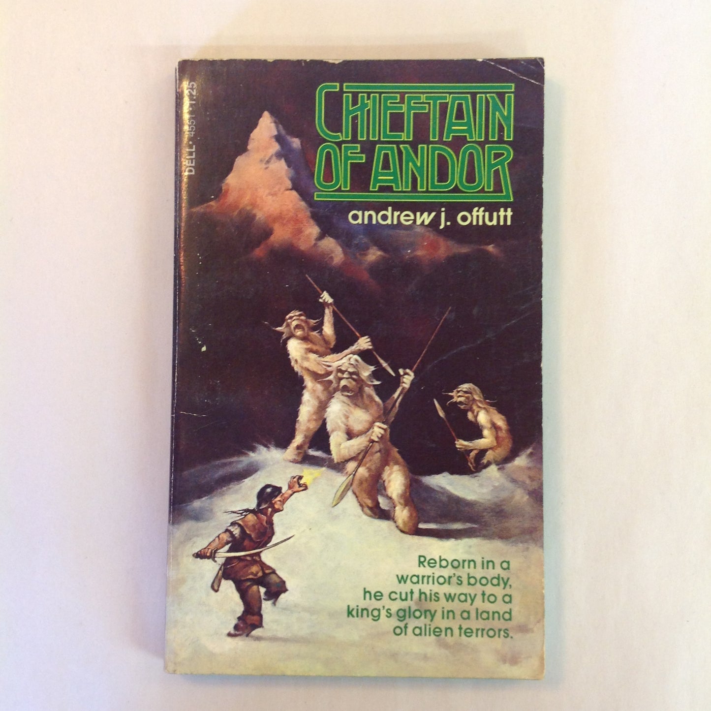 Vintage 1976 Mass Market Paperback Chieftain of Andor Andrew J Offutt
