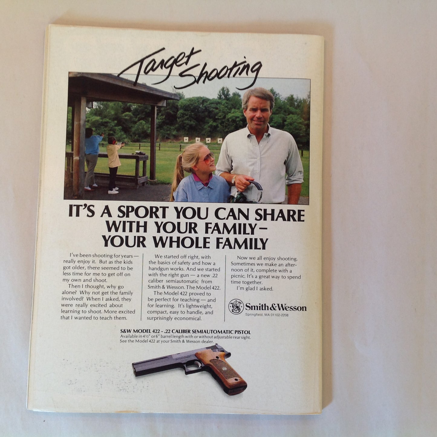 Vintage Apr 1988 Guns & Ammo Magazine 9mm Vs .38 Magnum Pistol Carbines Schuetzenfest Crocodile