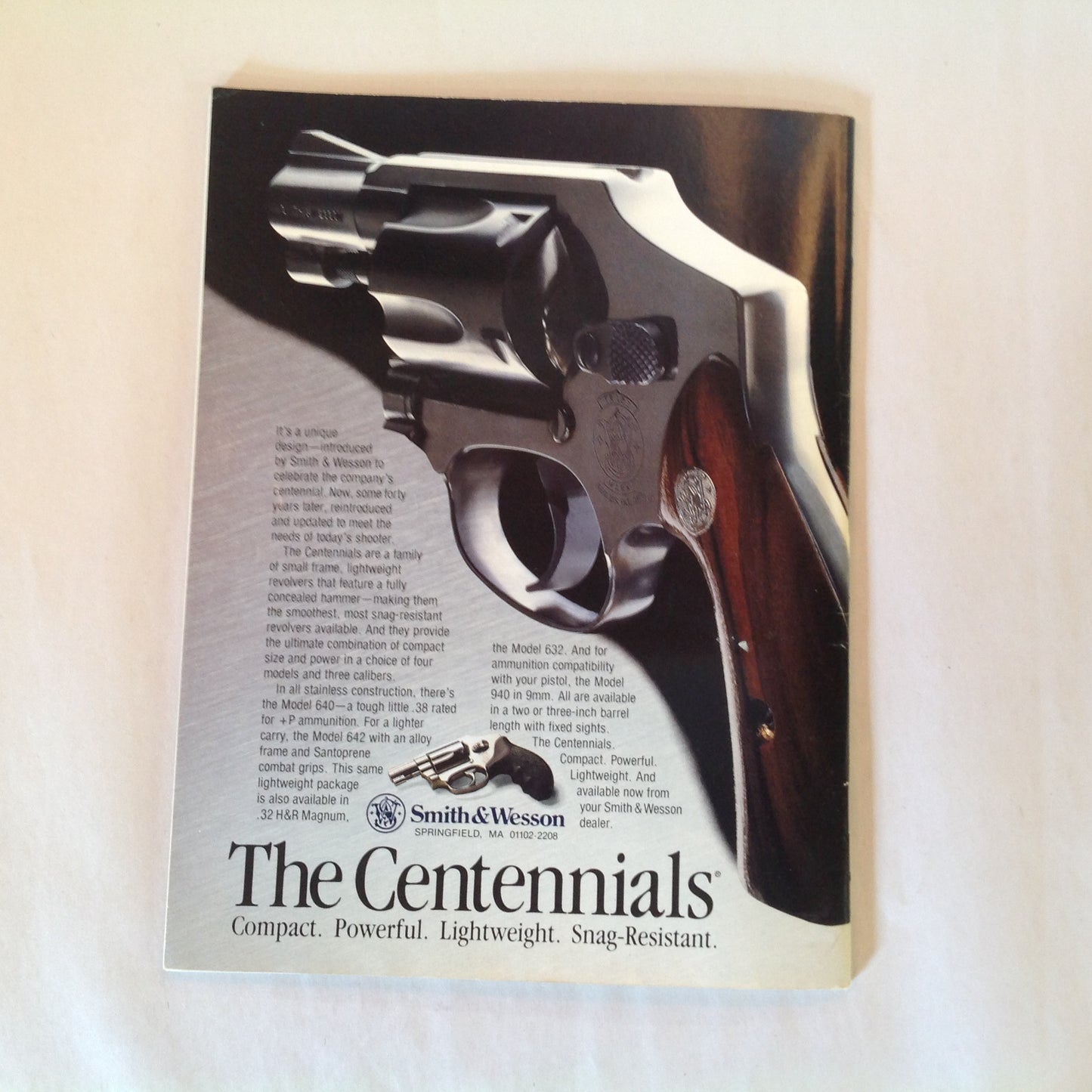 Vintage Mar 1992 Guns & Ammo Magazine .45 Roundip Used Rifles Bolt-Action Shootout