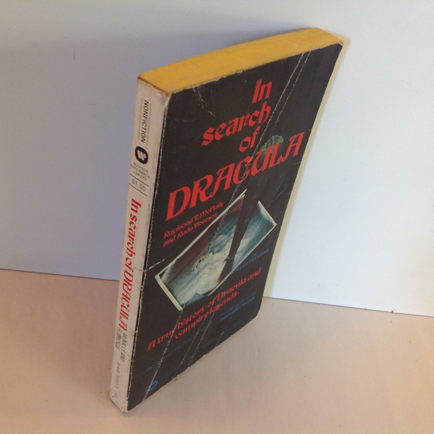 Vintage 1973 Mass Market Paperback In Search of Dracula: A True History of Dracula and Vampire Legends Raymond T. McNally Radu Florescu