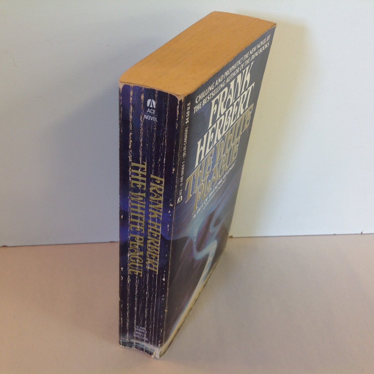 Vintage 1987 Mass Market Paperback The White Plague Frank Herbert ACE