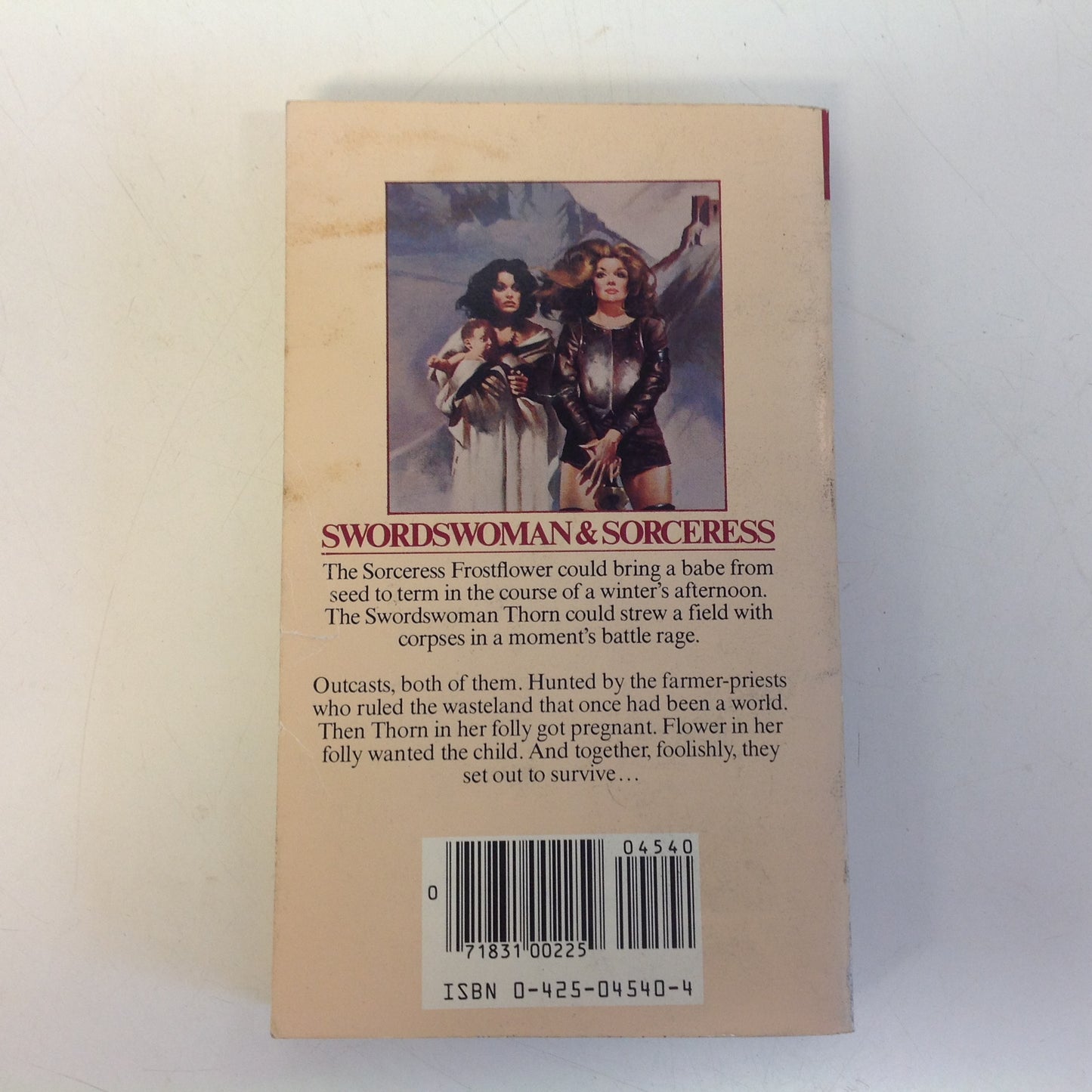 Vintage 1980 Mass Market Paperback Frostflower and Thorn Phyllis Ann Karr First Edition