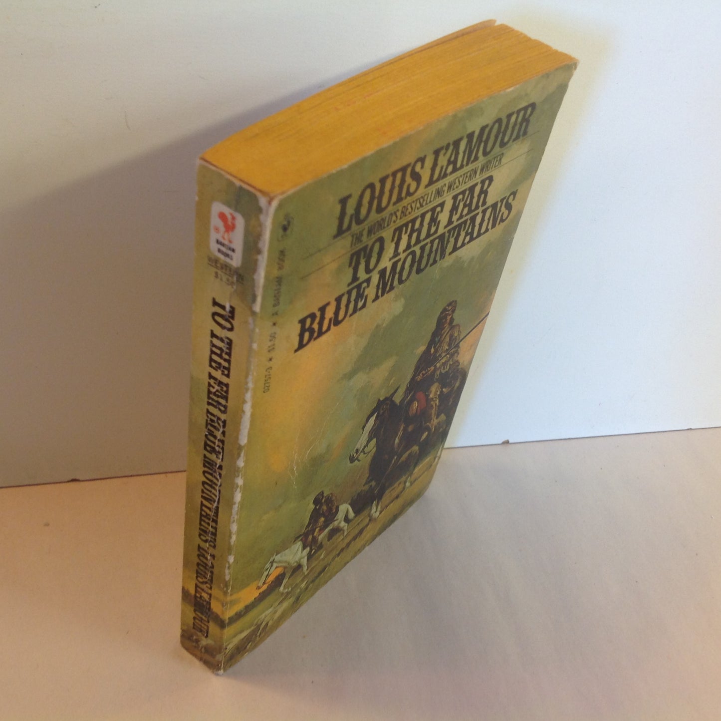 Vintage 1977 Mass Market Paperback To the Far Blue Mountains Louis L'Amour