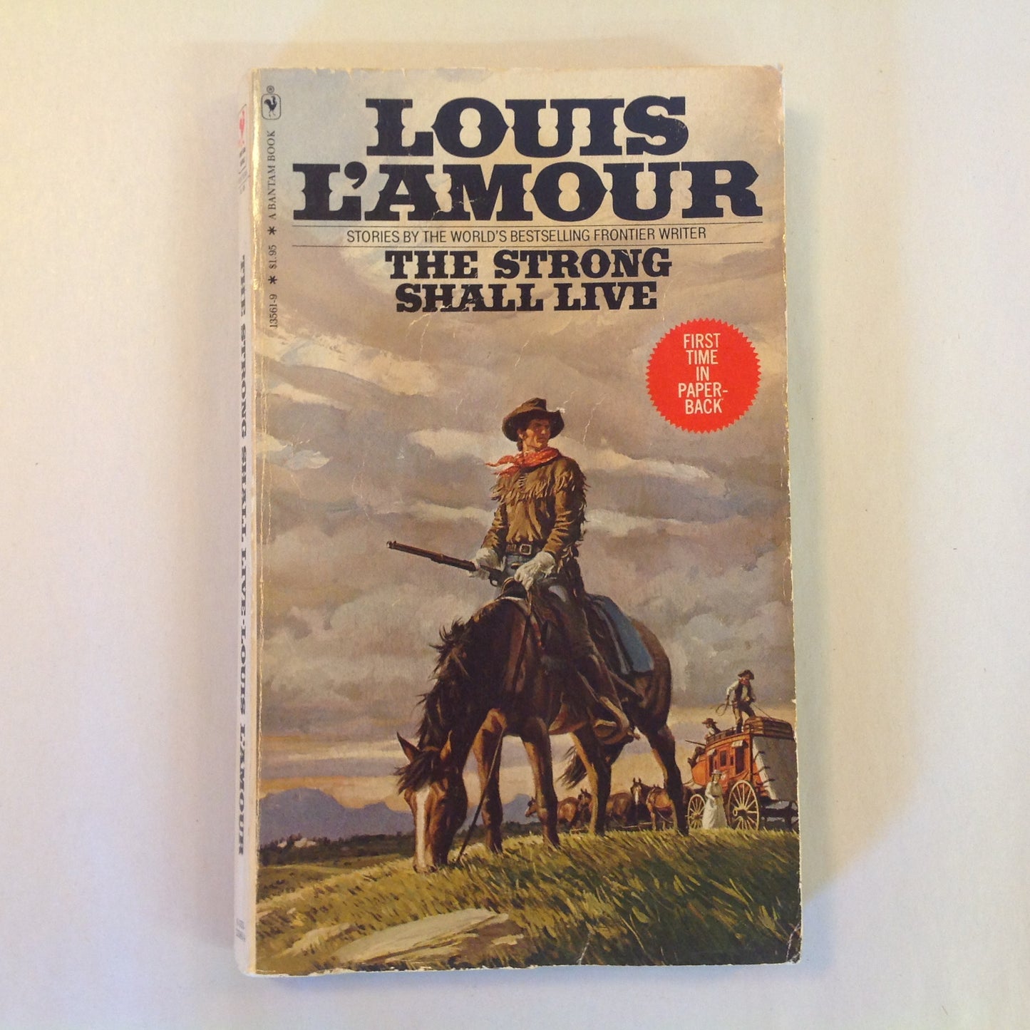 Vintage 1980 Mass Market Paperback The Strong Shall Live Louis L'Amour