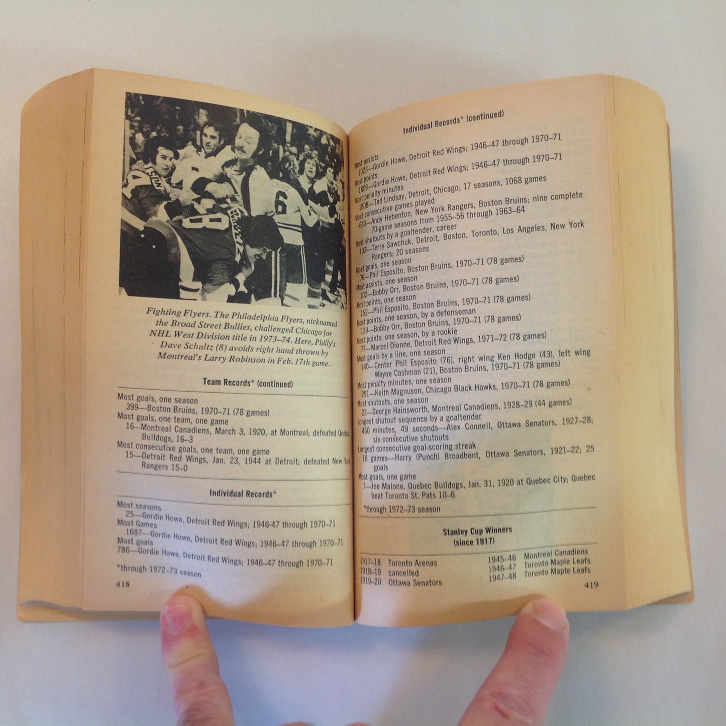 Vintage 1974 Mass Market Paperback The Official Associated Press Sports Almanac 1974