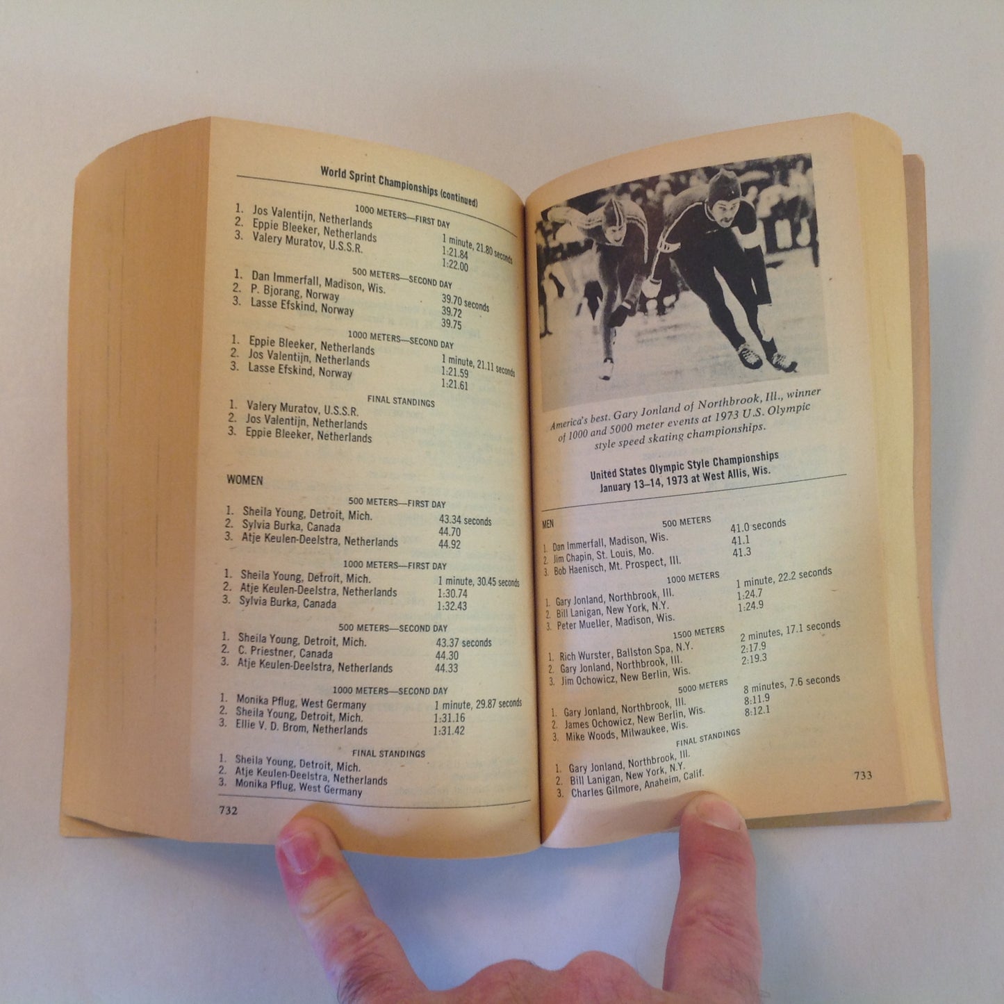 Vintage 1974 Mass Market Paperback The Official Associated Press Sports Almanac 1974