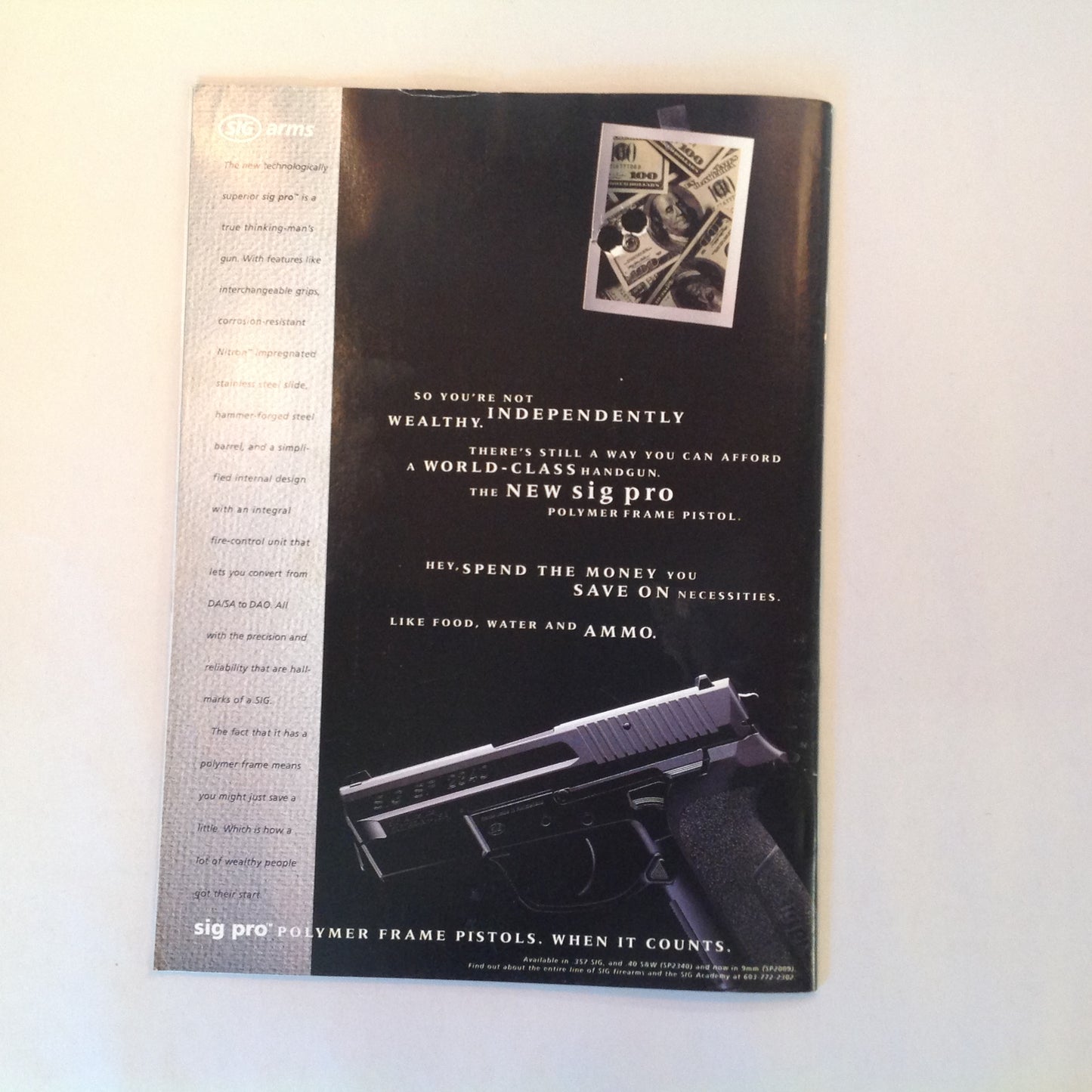 Vintage Jan 2000 American Guardian Magazine Magnum Revolvers Shotgun Defense Basics Gun Safes