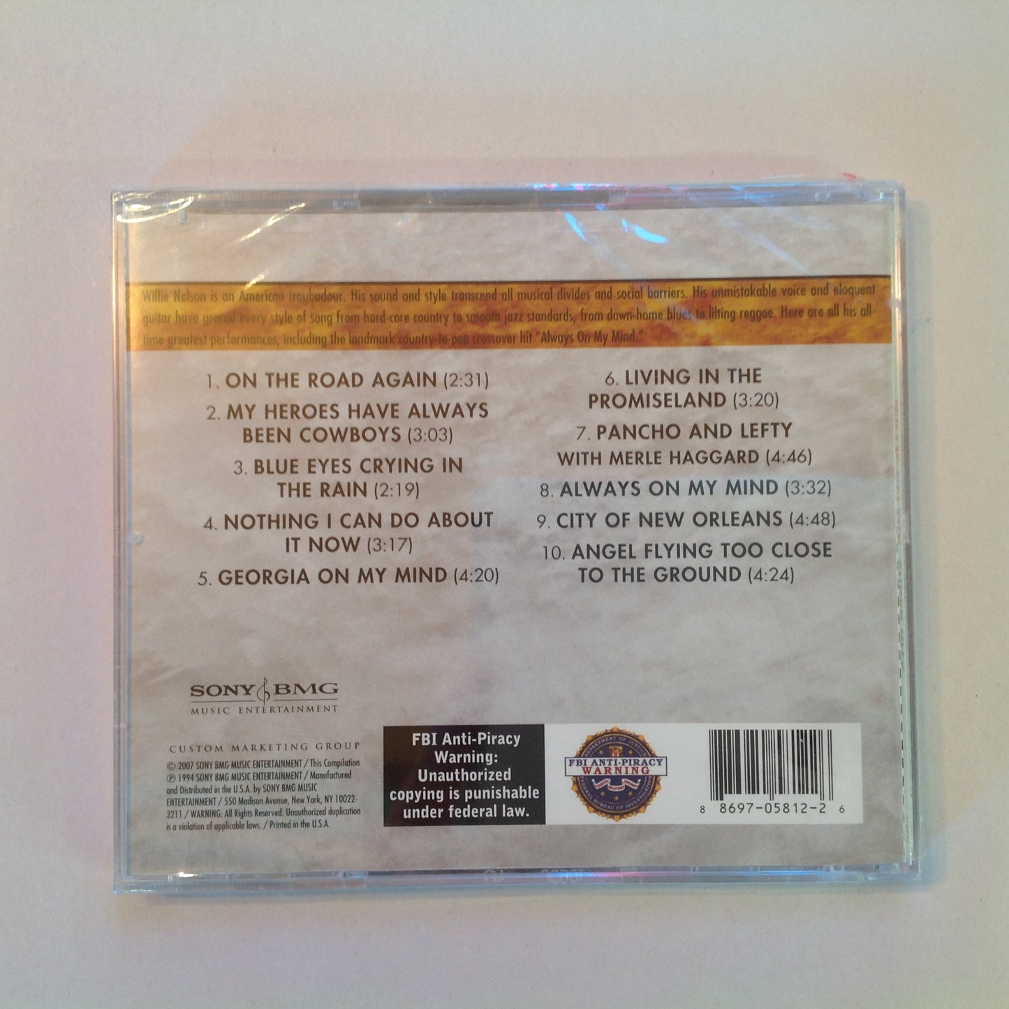 Willie Nelson Superhits (SEALED) *Single #93