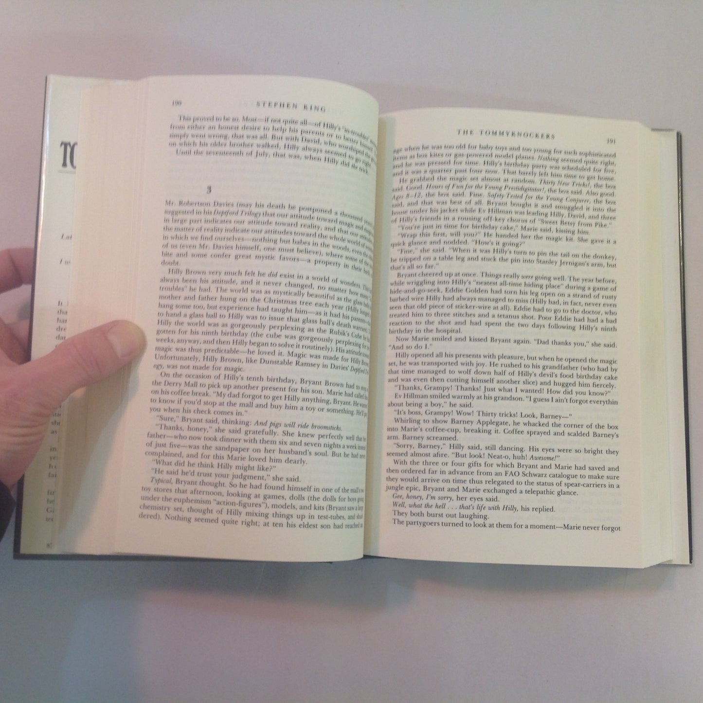 Vintage 1987 HCDJ The Tommyknockers Stephen King