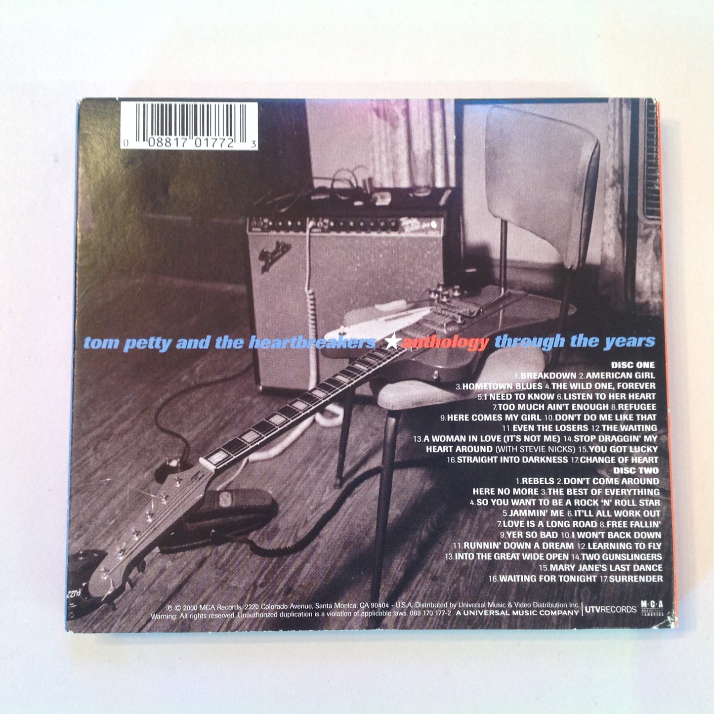 Tom Petty and the Heartbreakers - Anthology: Through The Years *Single #92