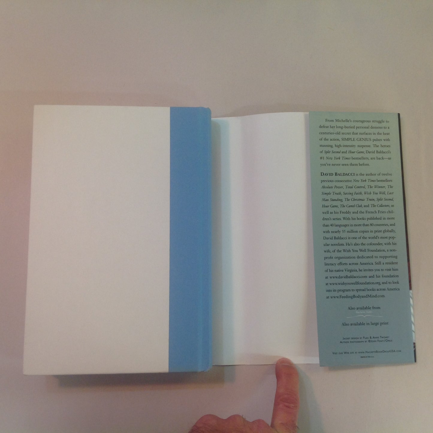 2007 HCDJ Simple Genius David Baldacci First Printing