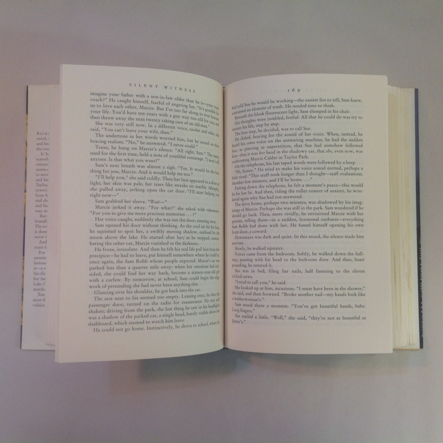 Vintage 1996 HCDJ Silent Witness Richard North Patterson First Edition